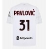 AC Milan Strahinja Pavlovic #31 Bortedrakt 2026-27 Kortermet